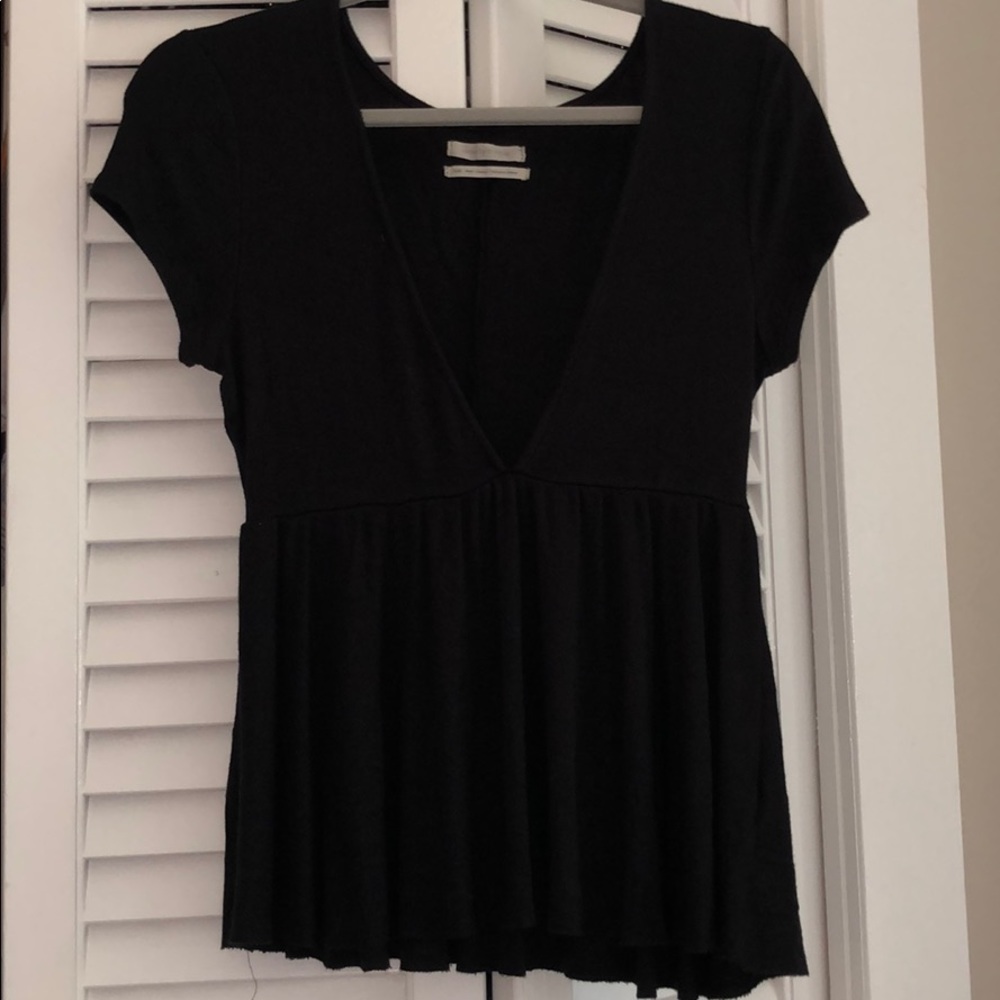 Urban Outfitters Short Sleeve V neck